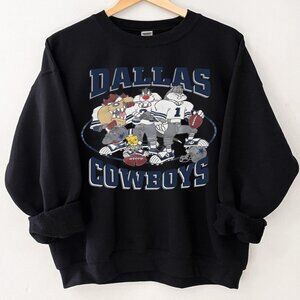 Dallas cowboys taz looney tunes Football Dallas Gameday sweatshirt shirt retro